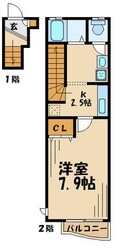 グリシーヌ経堂の物件間取画像